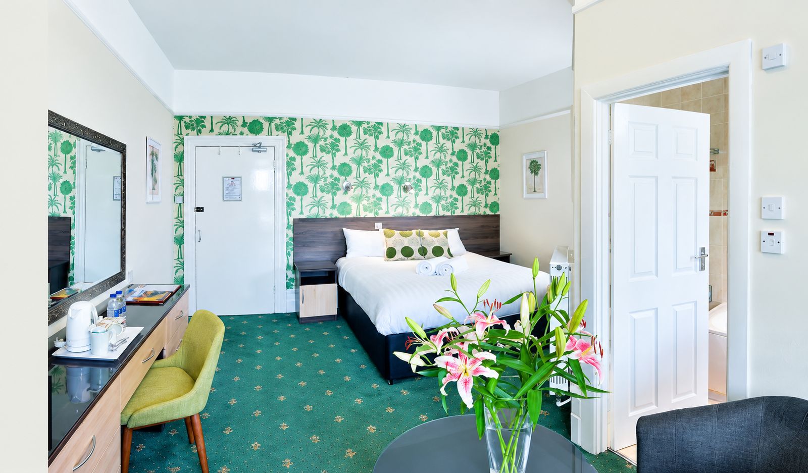 A double room at the Cavendish, Bournemouth