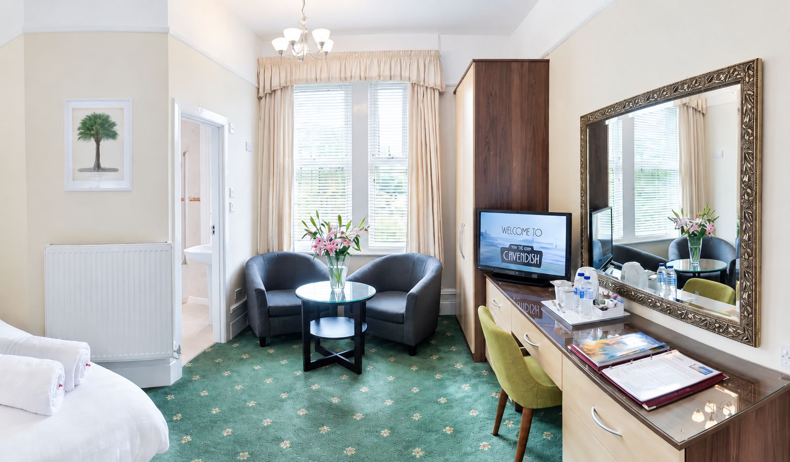 A bright room at the Cavendish, Bournemouth